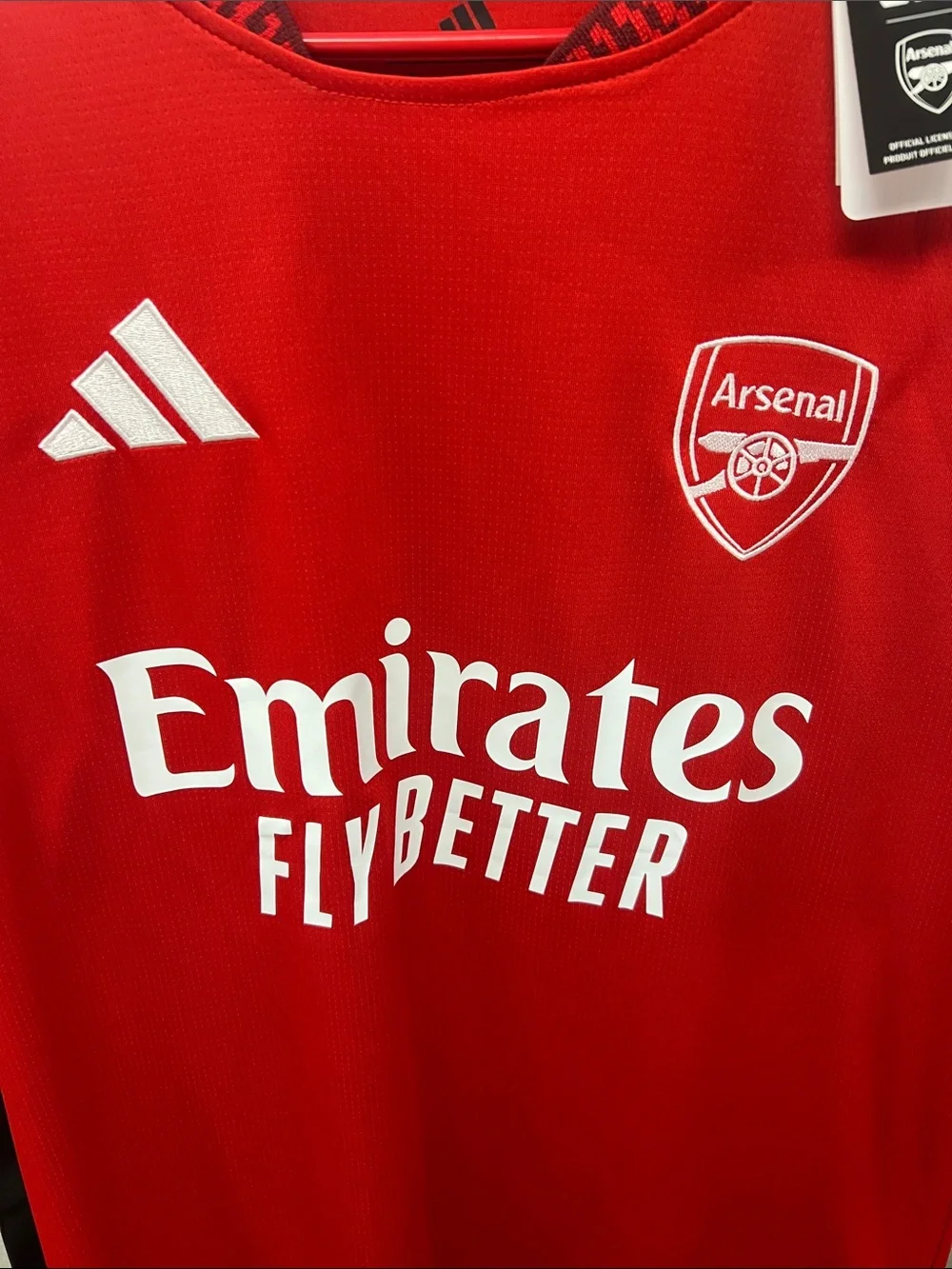 Hincapie arsenal jersey 26-27 adult